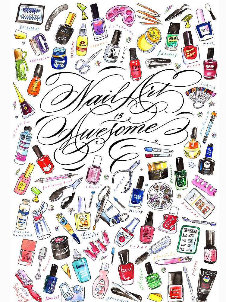 Nail Art Is Awesome by schinloong