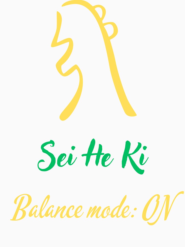 Sei He Ki Reiki T-Shirt – Balance Mode: ON by PranaLume