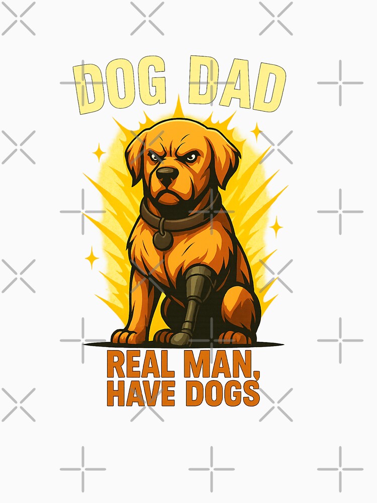 Stronger Dog Dad by Red White & WG