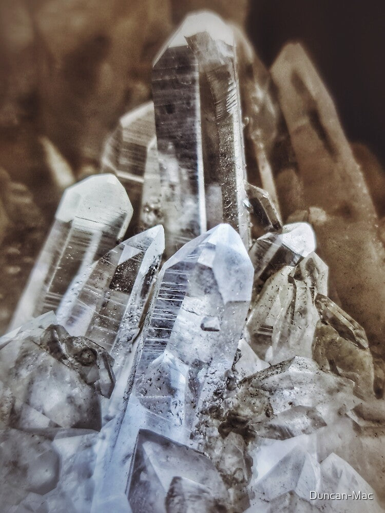 Lemurian Seed Crystal Cluster by Duncan-Mac