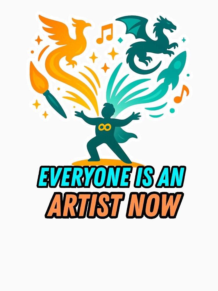 Everyone is an Artist Now by Exponential TOM