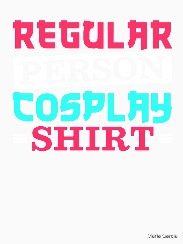 Anime Cosplay | Regular Person Character | Easy Costume by Maria Garcia