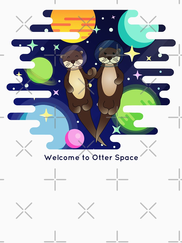 Welcome to Otter Space by SeraphineArts