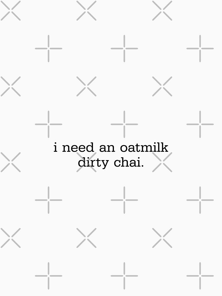 oat milk dirty chai by erparkerdesigns .