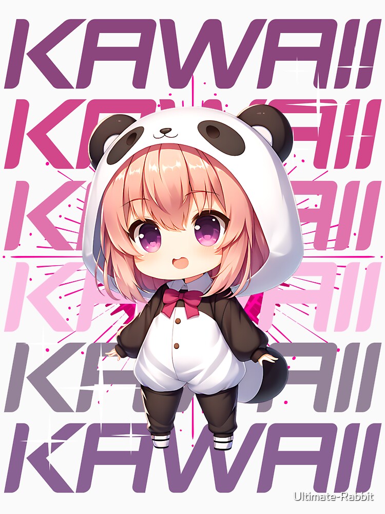 Kawaii Chibi Anime Panda by Ultimate-Rabbit