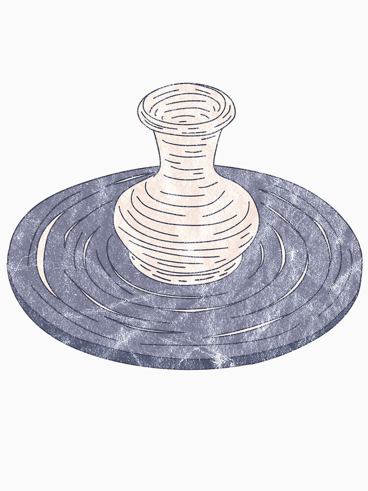 Distressed Pottery Class - Potter's Wheel - Clayware by DeWinnes