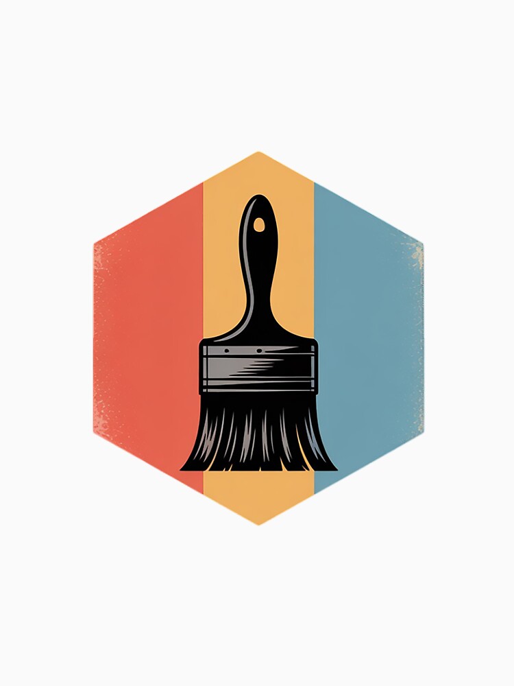 Paint Brush Style Artist Art Teacher Painter by Minoloinan