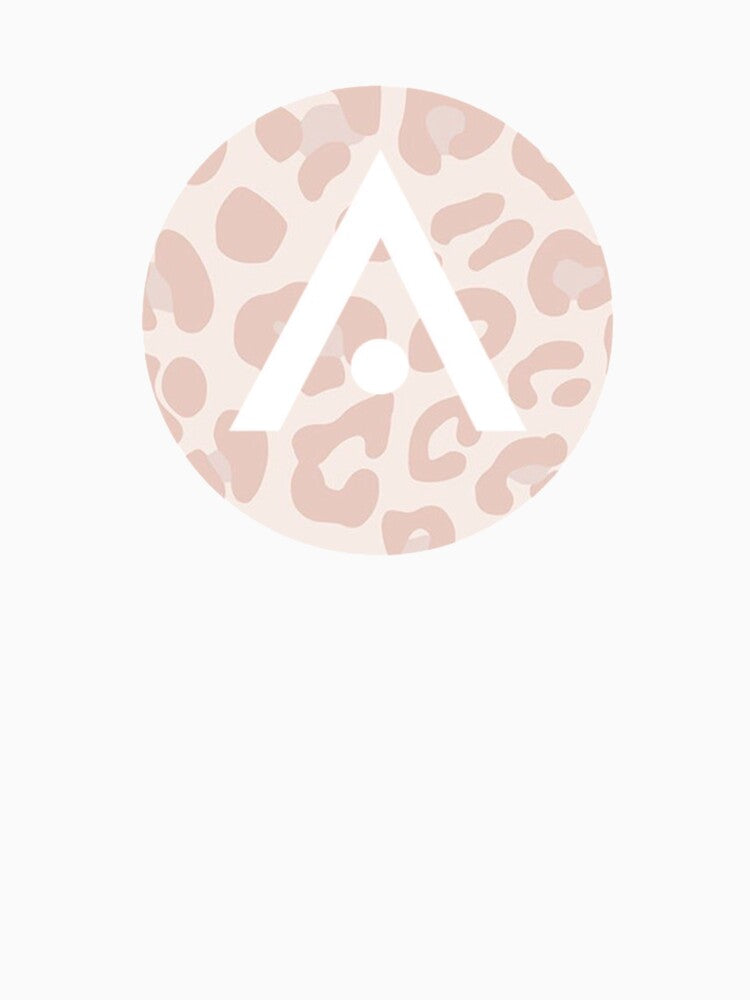Light Pink Cheetah Print Aveda Logo by Dalaura