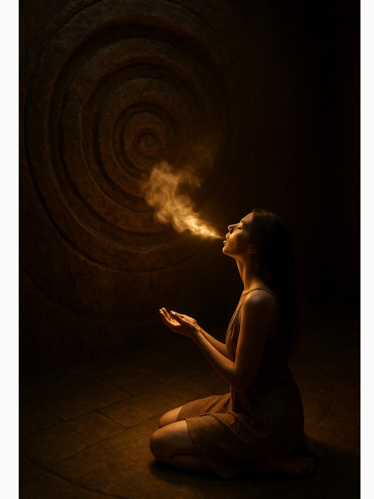 Breath of the Spiral – Meditation and Inner Energy Art by TheLoopStories