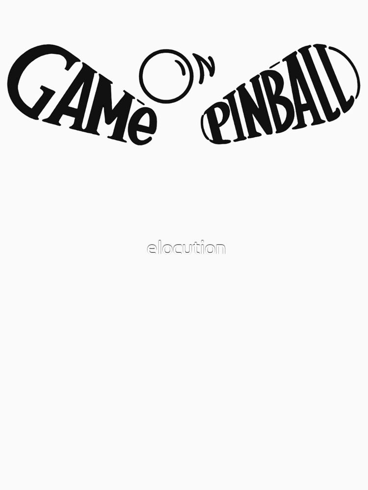 Game On Pinball (Black) by elocution