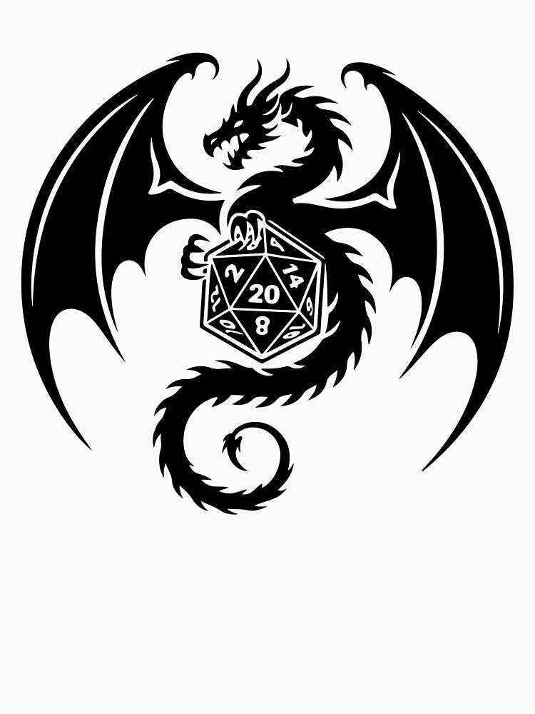 D20 Dice Dragon by BrownHorse90s