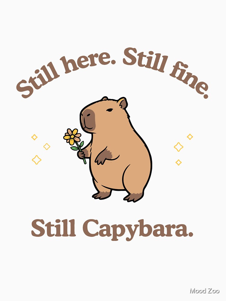 Soft Life Capybara by Mood Zoo