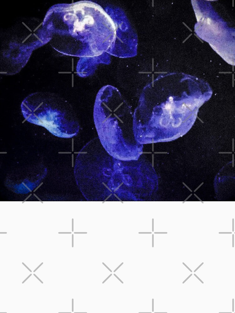 Jellyfish- Black & Blues by Designs By YL
