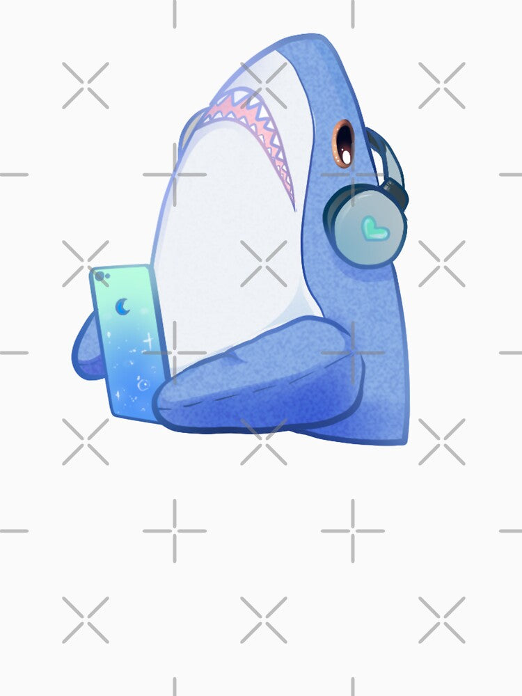 IKEA shark by viaellemoondust