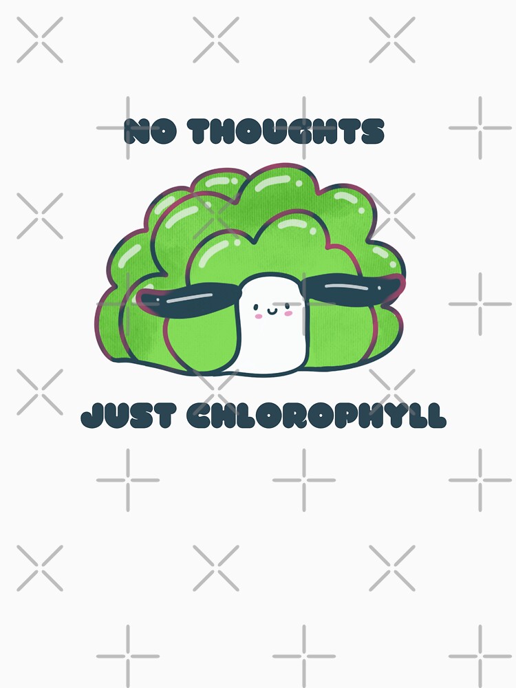 No Thoughts Just Chlorophyll - Cute Silly Sea Sheep by ShyHomebodyClub