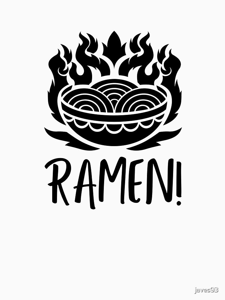 Ramen Noodle Bowl Spicy Black by javes93