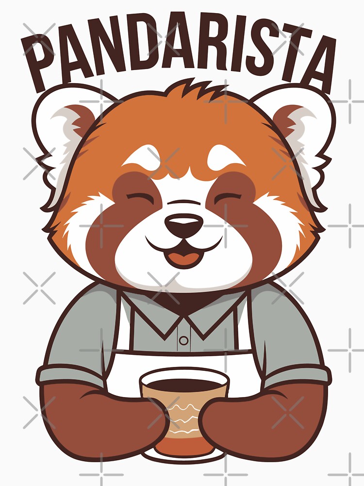 Pandarista! Kawaii Red Panda Barista by SubtleSplit