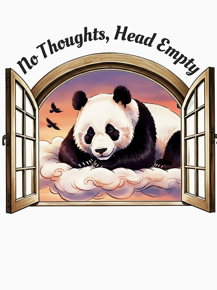 No Thoughts Head Empty Panda - Ultimate Relaxation by Animal Xeno Circus