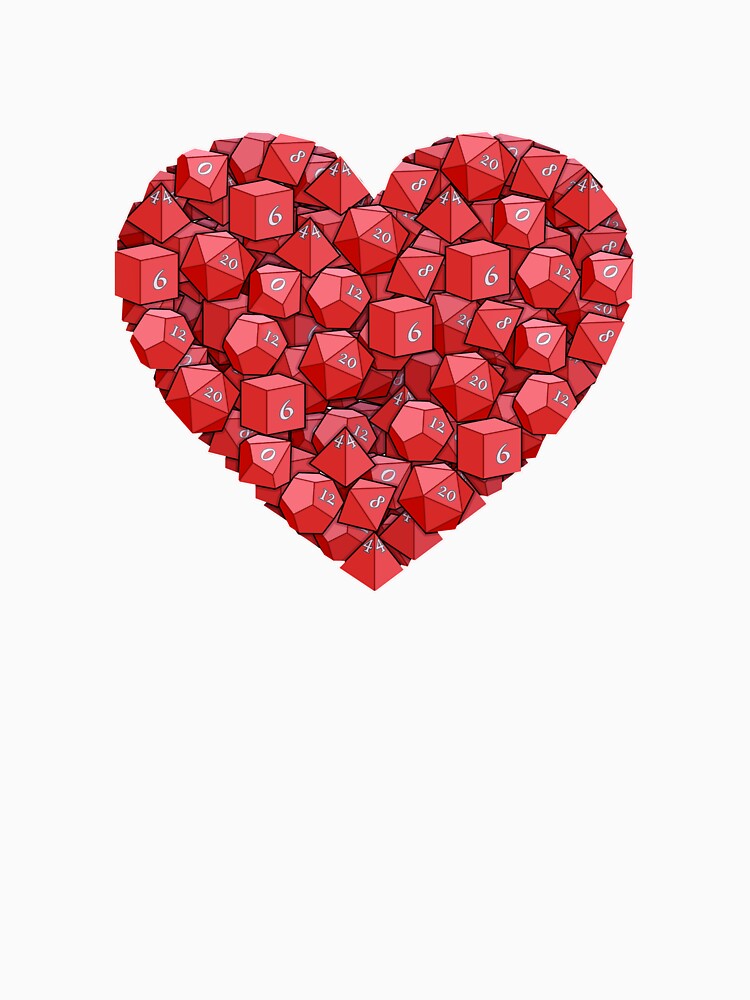 Dice Heart - Red by -Solarly-