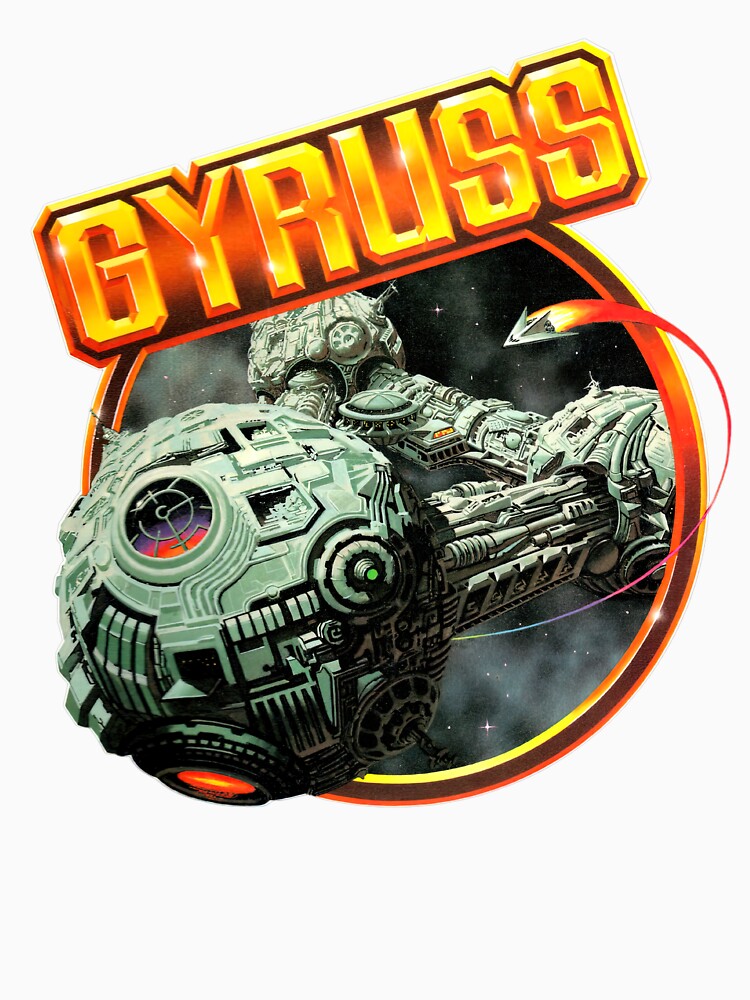 Gyruss Game by Retr0Tshirts
