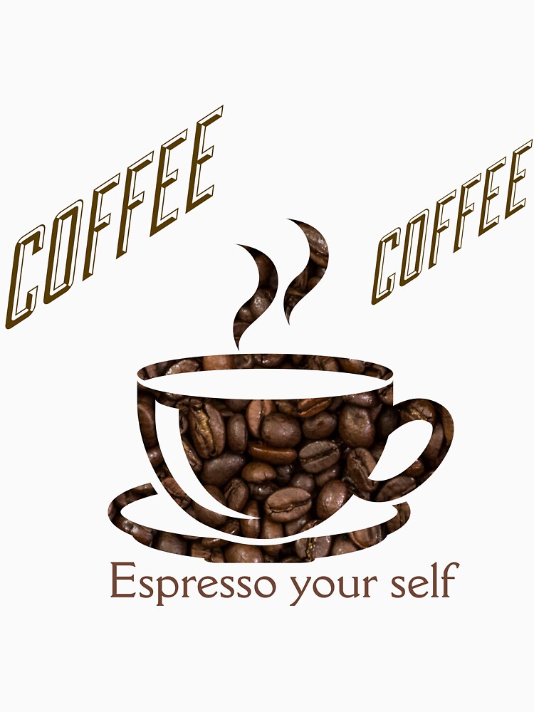 Espresso Yourself – Coffee Design with Coffee Beans by Soukito