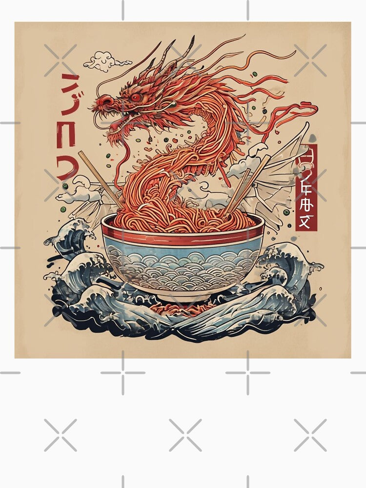 Fiery Ramen Dragon by han61578