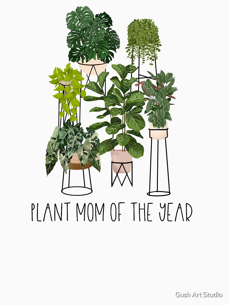 Plant Mom Of The Year, House Plants Collection Illustration by Ana Moguš