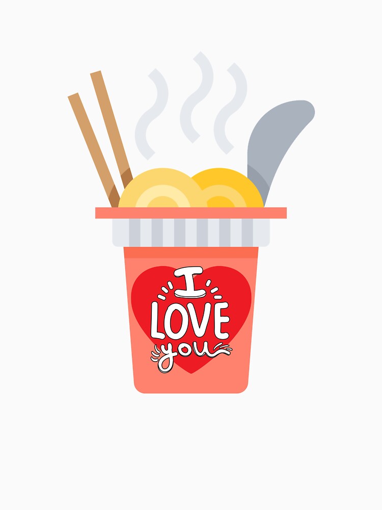 shin romantic cup noodle ramen, kawaii by SpicyCherrys