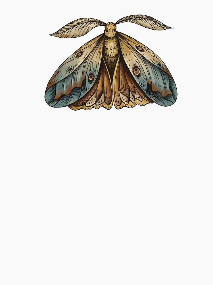 Brown moth - goblincore aesthetic forestcore butterfly insect forest grunge fairy goblin core by Fantasy Cache