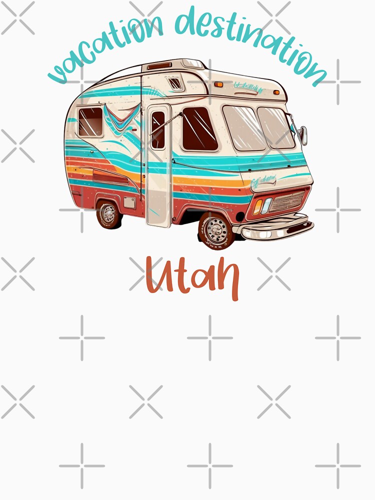 Vacation Destination Utah T-Shirt by MarqisStudio