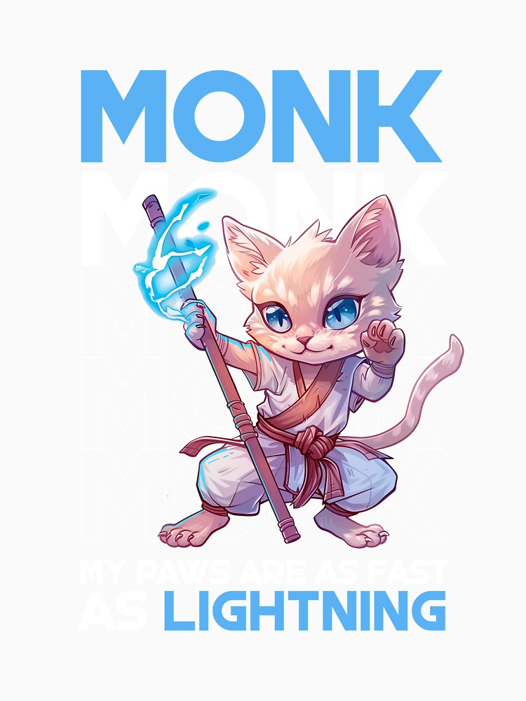 Monk Cat by Not Enough Mana - RPG Stuff