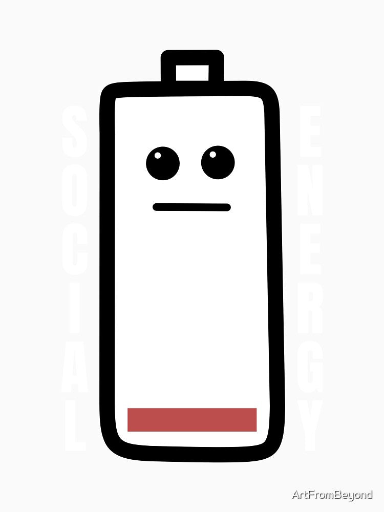 Low On Coffee Social Battery by ArtFromBeyond