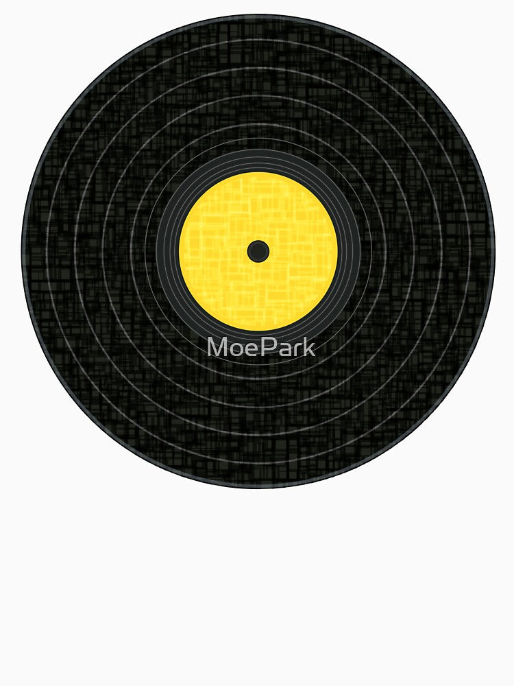 Groovy Stylized Fretwork Vinyl LP Record Album by MoePark