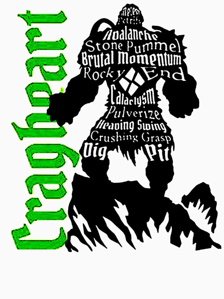Gloomhaven Cragheart Class Silhouette by DerekMcCronex