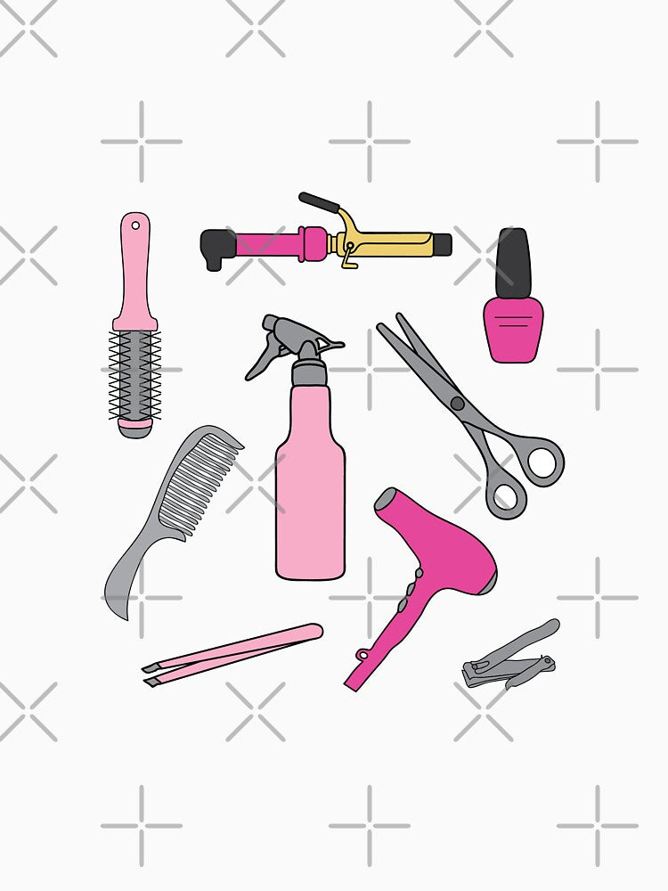 Beauty Salon, Cosmetology Items Mix by PLLDesigns