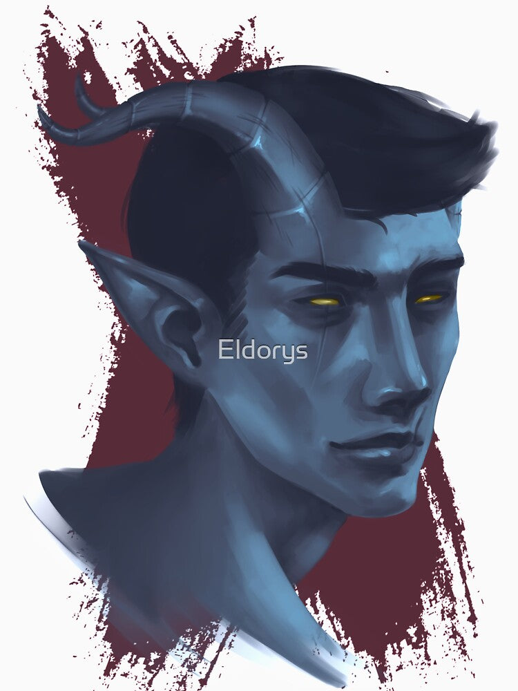 Tiefling Akkar by Eldorys