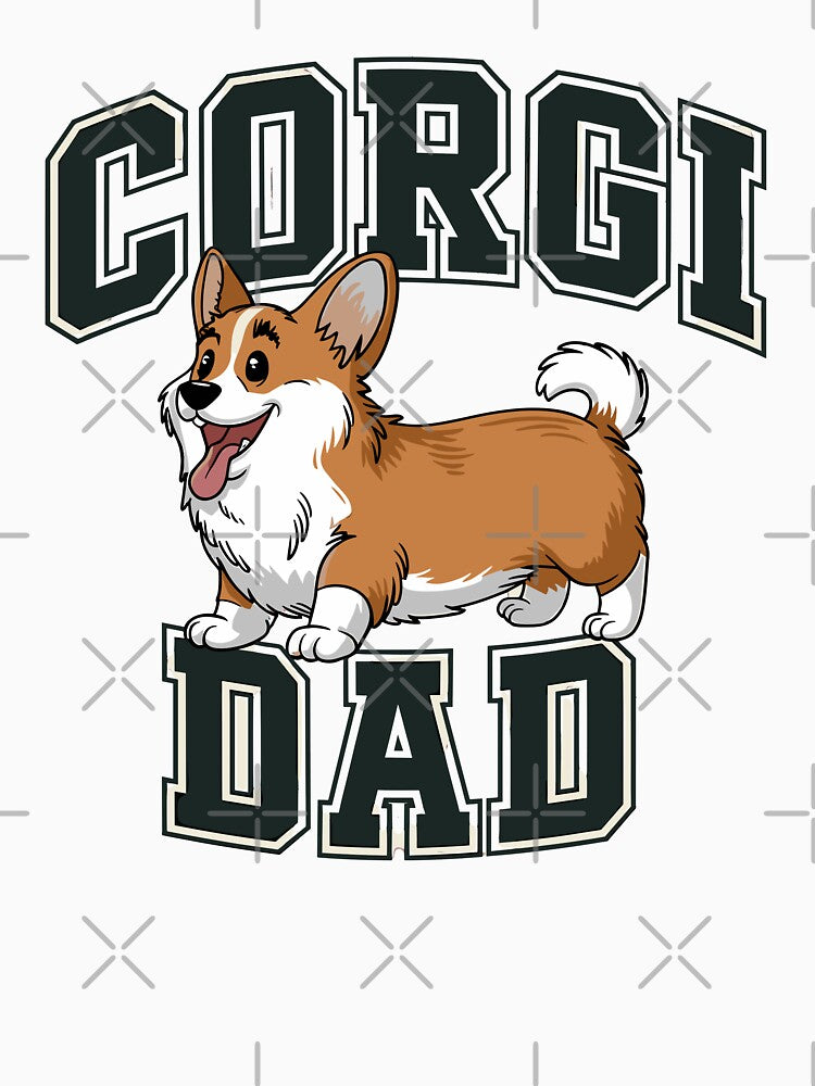 Corgi Dad Funny Dog Lover by Taans-Creation