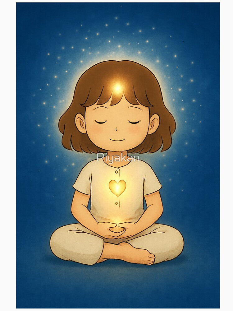 Peace Meditation (ฺGirl) by Piyakan