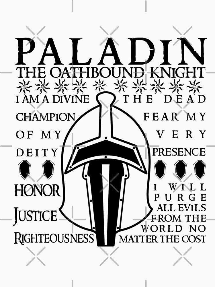 Paladin Phrases by BlueLotusDice