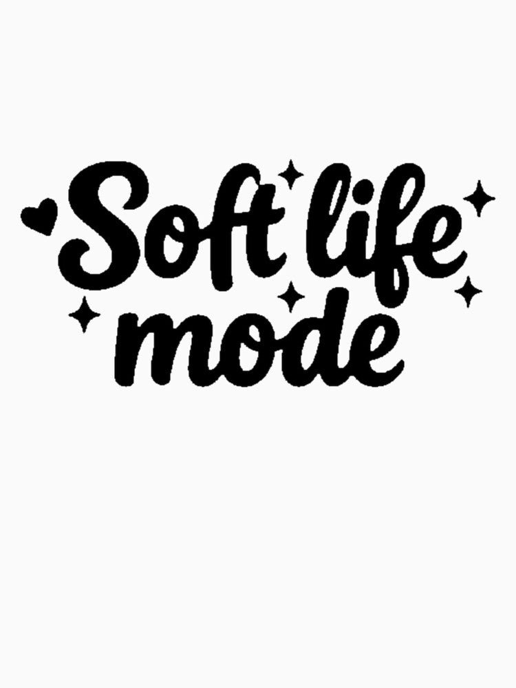 Soft Life Mode Minimalist Typography by MarselArt