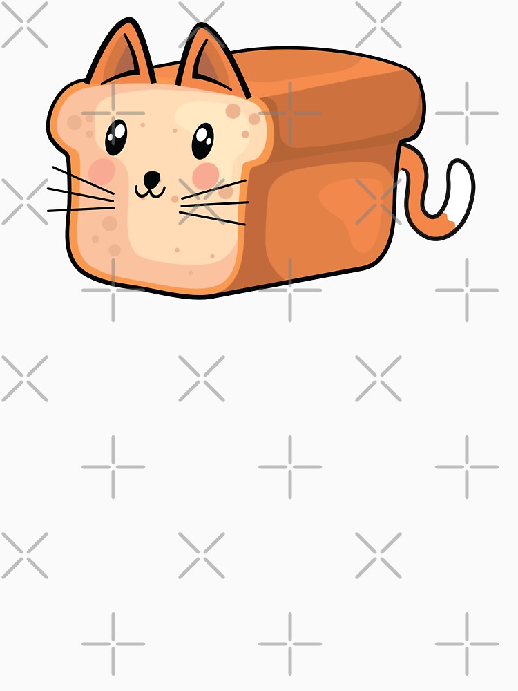 Cute cat face on a toast bread by Donutlovers