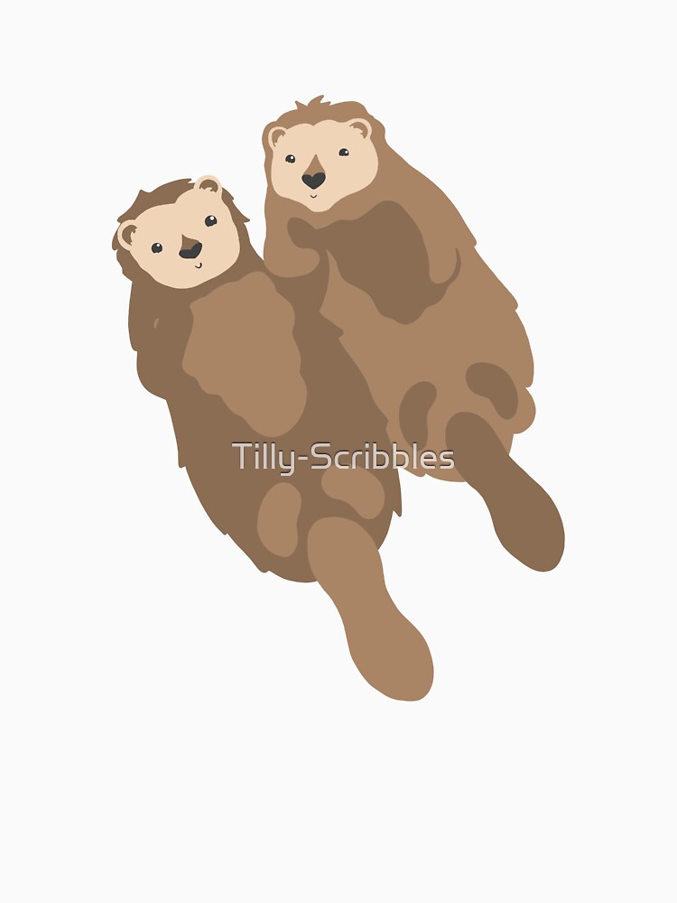 Otters by Tilly Scribbles
