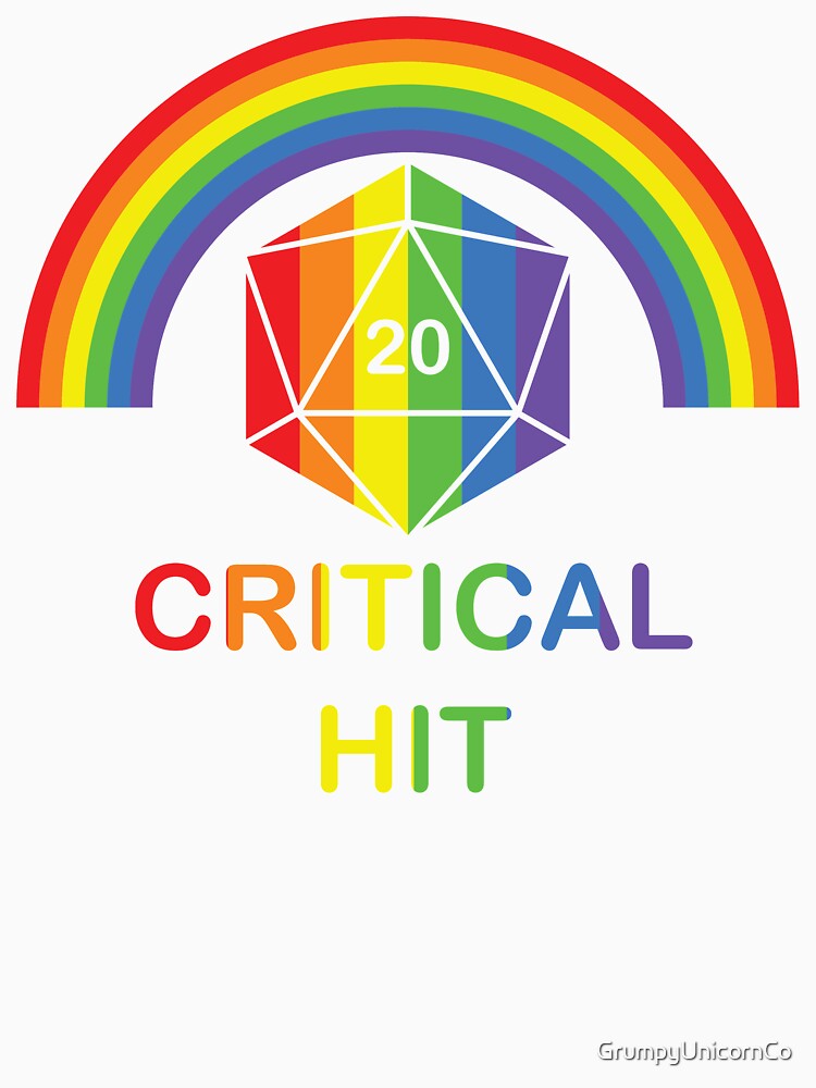 Rainbow Critical Hit by GrumpyUnicornCo