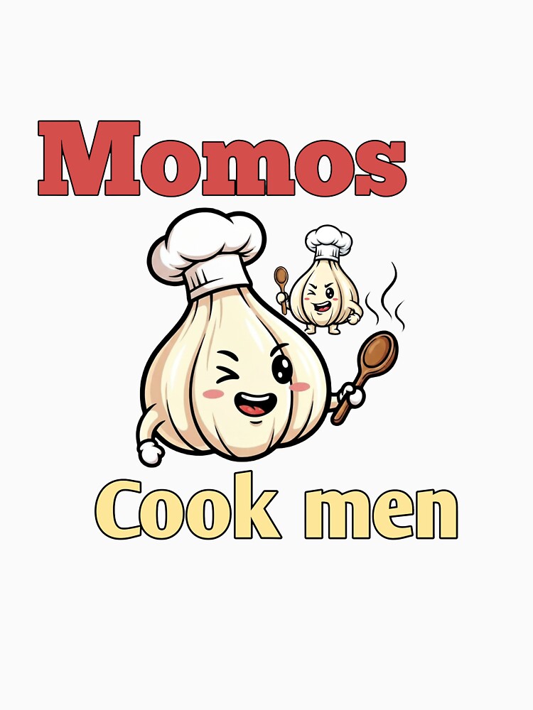 Cute Momos Chef Cartoon Foodie Humor by ArtdesignsA