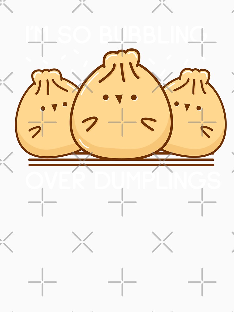 Dumplings Cute adorable kawaii art for dumpling lover by spaceopy