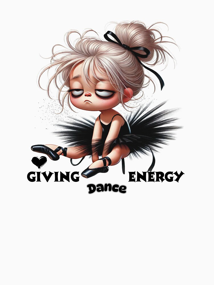 Giving Dance Energy – Sarcastic Dancer Sticker for Teens by Dance Vibes: Blingit Studios