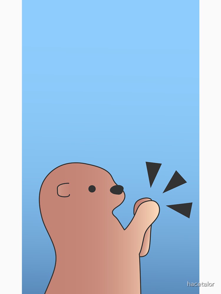 otter proud sticker by hacetalor