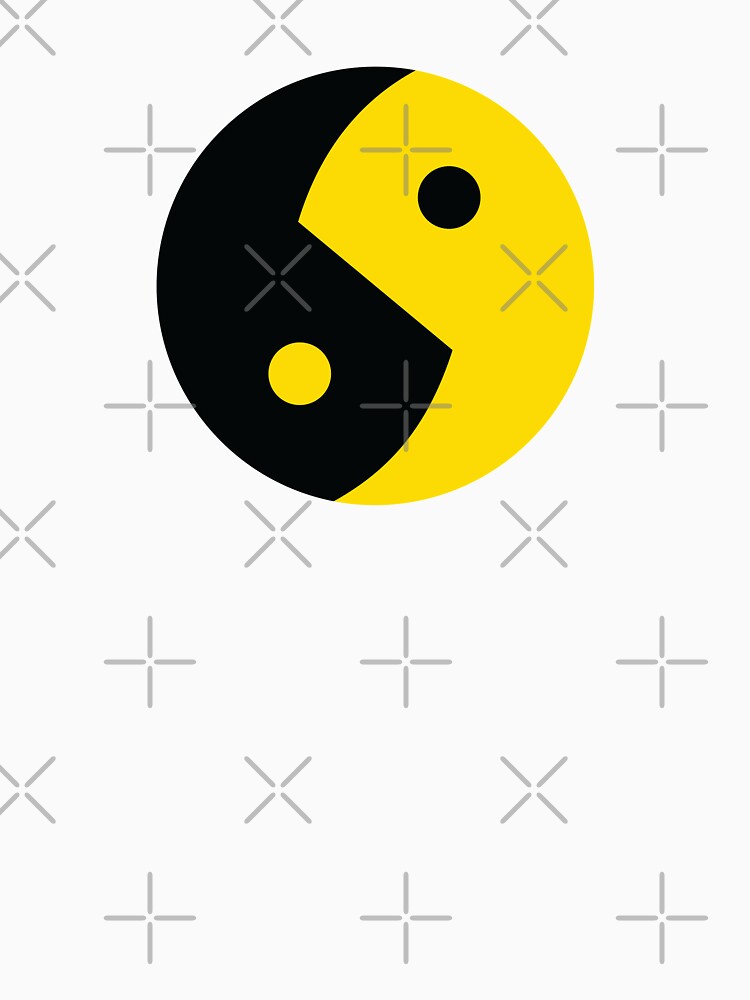 Retro Ying Yang by TeeRock