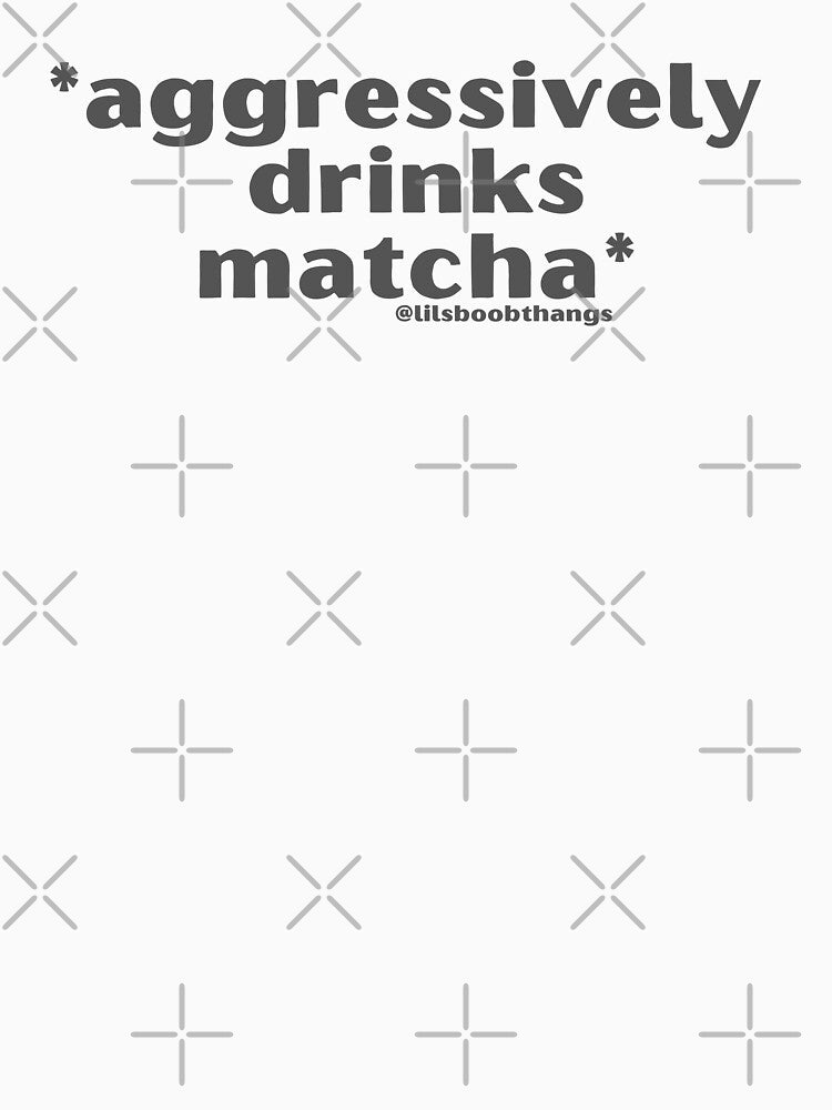 Aggressively drinks matcha. v4 | by @lilsboobthangs by lilsboobthangs
