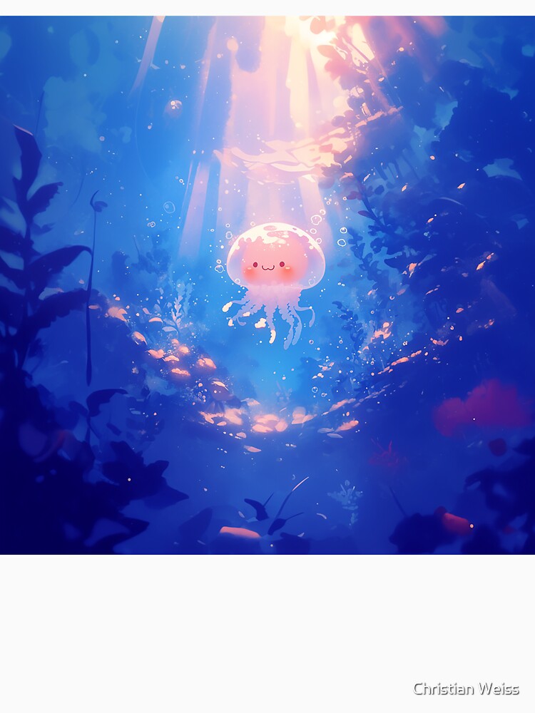 Magical Underwater Jellyfish by Christian Weiss